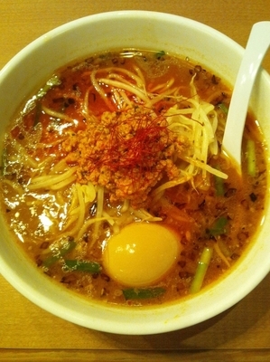 「台湾味噌らーめん（味玉トッピング）」@札幌らーめん ほくと亭の写真