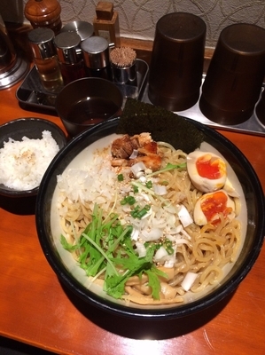 「油ソバ大盛」@麺食堂 杉本商店の写真