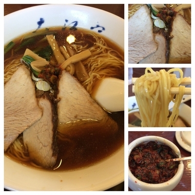 「醤油ラーメン 大  700円」@大江戸 県庁前店の写真