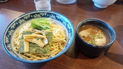 「煮干しつけ麺　大盛」@重厚煮干中華そば 大ふく屋の写真