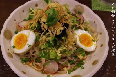 「サラダうどん」@Dining なかじまの写真