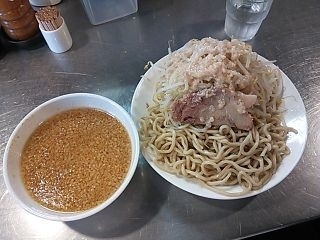「味噌つけめん（野菜多め、脂多め）」@らーめん大 本郷店の写真