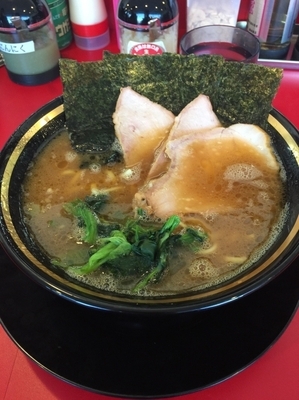 「チャーシュー麺、硬め濃いめ」@家系ラーメン 熊田家の写真