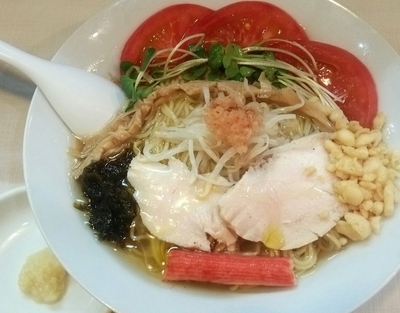 「【限定】冷製らぁ麺 （150801）」@桜台らぁ麺 美志満の写真