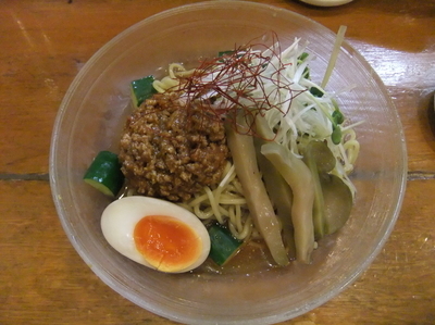 「【限定】夏の肉みそ冷やし麺（880円）」@野方ホープ 荻窪店の写真
