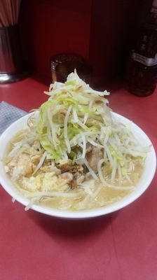 「ラーメン豚入り800円」@ラーメン二郎 ひばりヶ丘駅前店の写真