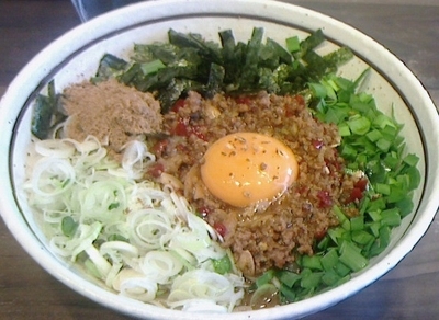 「台湾まぜそば」@神田ラーメン わいず 神田本店の写真