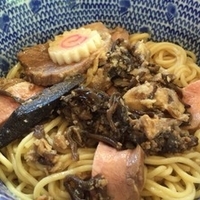 油そば 500円＋おつまみローストビーフetc