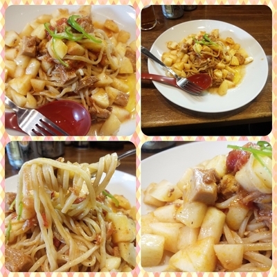 「【限定】桃とチャーシューのガトリング風エクストラコールド」@ラーメンアキラの写真