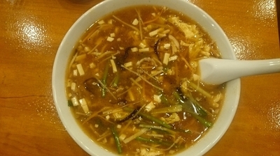 「サンラータンメン」@慶錦閣 青物横丁店の写真