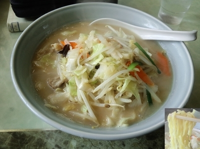 「タンメン大盛り650円」@藤山屋の写真