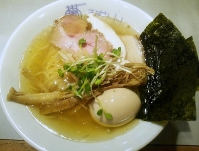 「特製しおそば （150802）」@中華蕎麦 瑞山（ZUIZAN）の写真