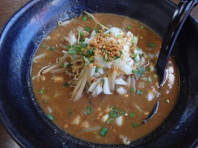「濃厚味噌ラーメン(831円)」@ラーメンガキ大将 塩山店の写真