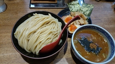 「つけ麺大三田盛りセット」@つけ麺専門店 三田製麺所 なんば店の写真
