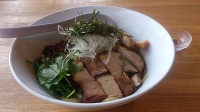 「【本日限定】冷やし裏煮干Cafeソバ」@湖麺屋 Reel Cafeの写真