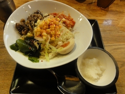 「カレーシェークヌードル（中辛・ストレート細麺）」@らーめん3738の写真