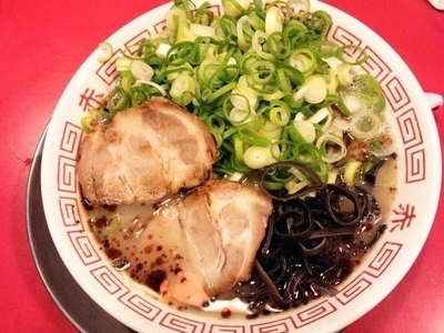 「ネギラーメン」@ラーメン 赤組の写真