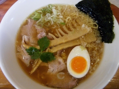 「煮干しラーメン750円」@麺屋 なつめの写真