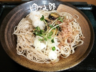 「おろし茄子そば」@ゆで太郎 木更津朝日店の写真