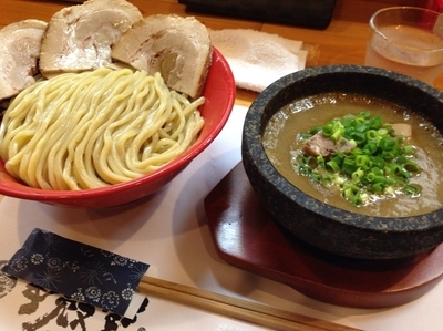 「伊勢海老のつけ麺＋チャーシュー＋龍神ぎょうざ」@活龍 海老蟹専門 甲殻堂の写真