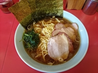 「チャーシュー麺(中)硬め濃い目」@豚骨ラーメン 長谷川家の写真