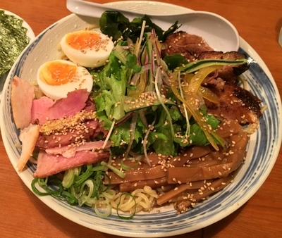 「冷やしゆずそば＋のり（￥900＋￥100）」@中華そば しんの助の写真