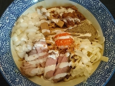 「【限定】カレーまぜそば ￥880」@麺処 ほん田 nijiの写真