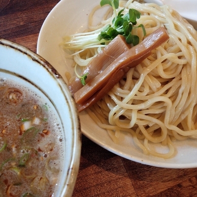 「辛つけ麺　880円（辛さノーマル）」@麺屋 くろまるの写真