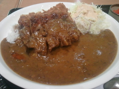 「ジャンボチキンカツカレー」@キッチンはふはふ Pasar三芳店の写真