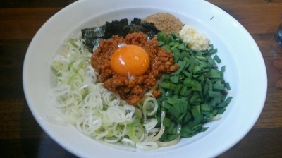 「【限定】冷やし台湾まぜそば780円」@二代目 むじゃきの写真