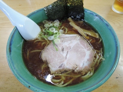 「醤油ら～めん」@らーめん初代 小樽本店の写真