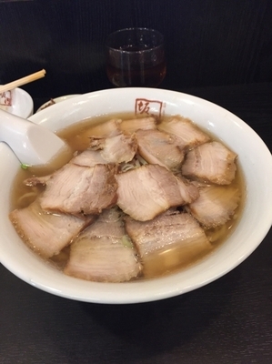 「チャーシューメン」@喜多方ラーメン 坂内 調布店の写真