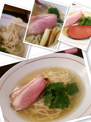 「【３周年限定】鴨と蛤の塩そば880円」@鯛塩そば 灯花 本店の写真