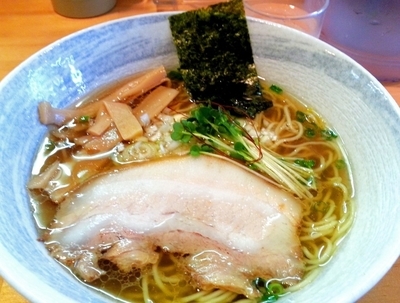 「平日限定 塩ラーメン(細麺130㌘) 750円」@麺屋 くおんの写真