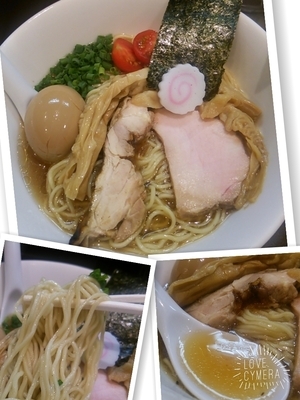 「【限定】冷し伊吹いりこそば800円」@おおぜき中華そば店の写真