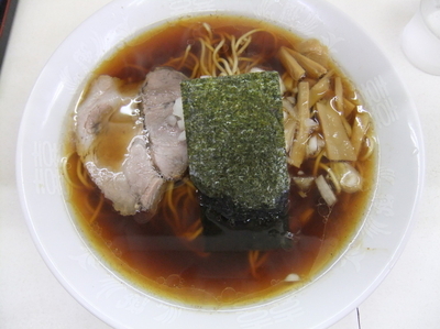 「らーめん（550円）」@味麺 おがわ屋の写真