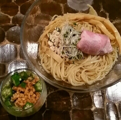 「【限定】冷やしぶっかけ煮干そば　７８０円」@つけめん・らーめん活龍 本店の写真