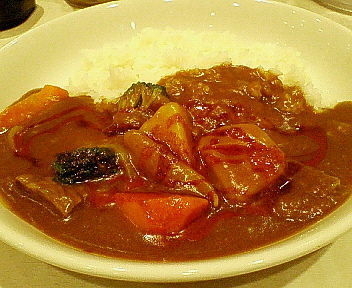「肉と野菜のカレー　８５０円」@カレーハウスリオ 相鉄ジョイナス店の写真