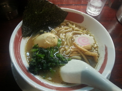 「ミニらーめん550円」@俺の麺 豚と鳥の写真