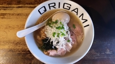 「特製しじみの塩らーめん」@麺屋 ORIGAMIの写真