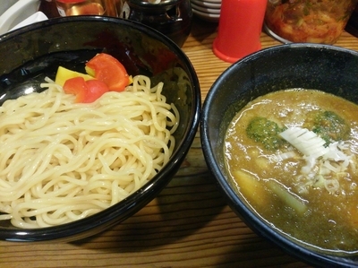 「カレーつけ麺（200g）」@つけ麺 上方屋 五郎ヱ門の写真