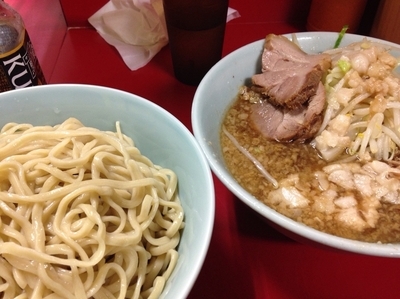 「ぎょったまつけ麺【790円】」@ラーメン二郎 中山駅前店の写真
