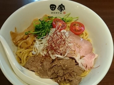 「【上福岡七夕祭り限定】松坂牛のあえそば ￥850」@中華そば田家 ふくふくの写真