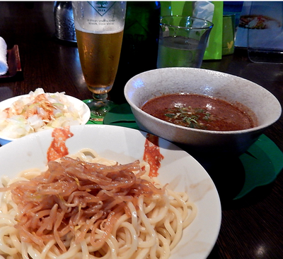 「つけ麺＋葱(980円）」@仙臺 くろくの写真