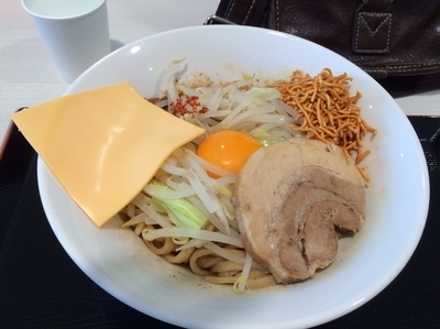 「まぜそば」@ジャンクガレッジ 甲府昭和店の写真