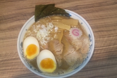 「ラーメン＋味玉」@麺屋 英の写真