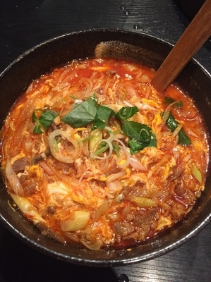 「テグタンラーメン￥８５０」@焼肉せんりゅう 柏の葉店の写真
