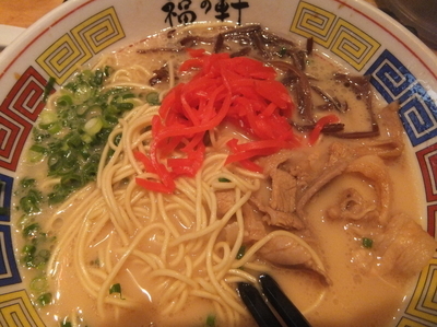 「ラーメン390円＆替え玉110円」@豚骨らーめん 福の軒 秋葉原店の写真