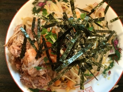 「【限定】冷やしまぜそば 780円」@大盛軒の写真