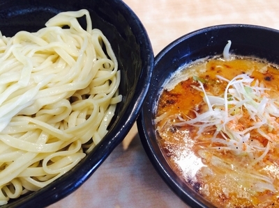 「海老香味つけ麺大盛り」@麺や 蒼 AOIの写真